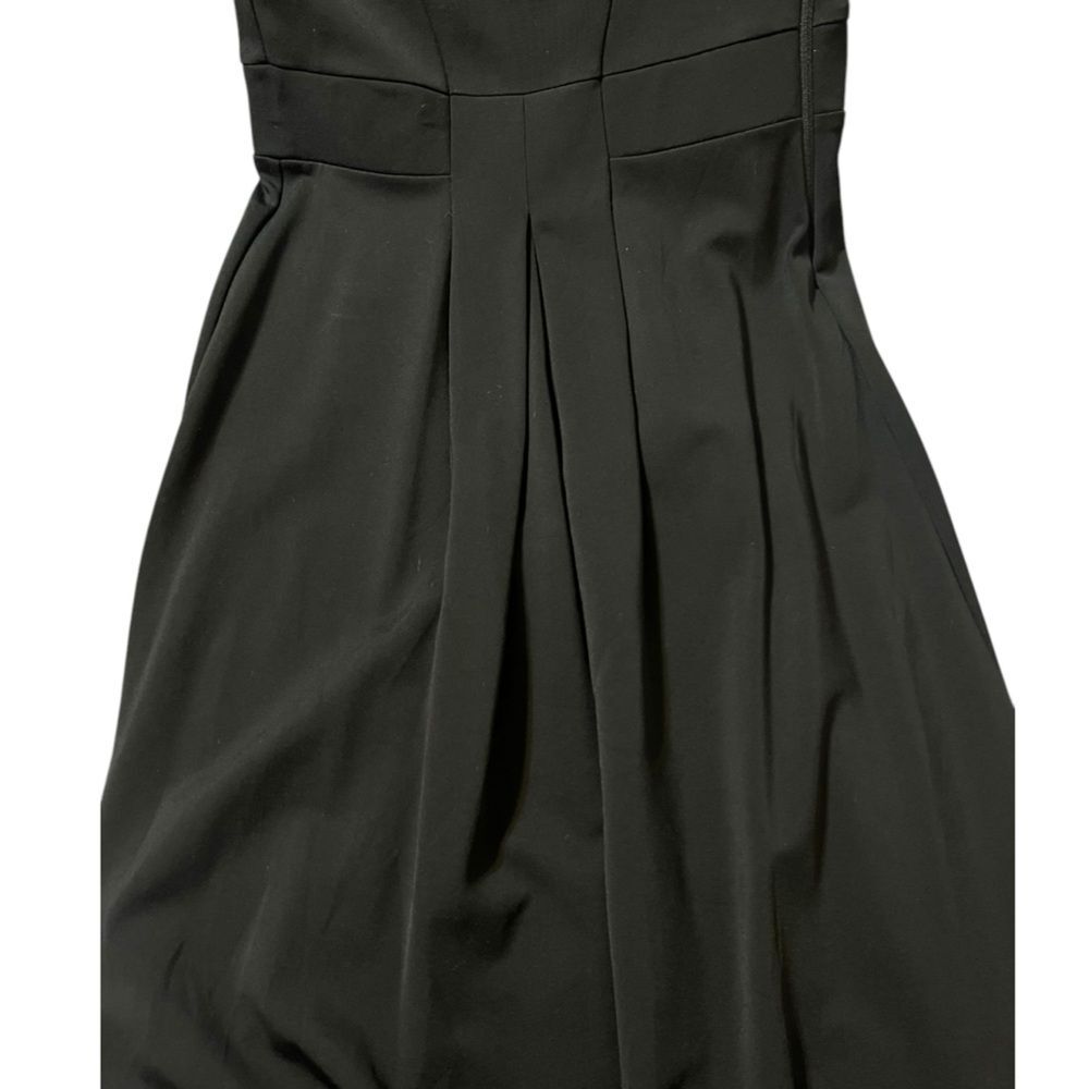 & Other Stories Black Short Sleeve A-Line Midaxi Dress Size 6 - Picture 5 of 11